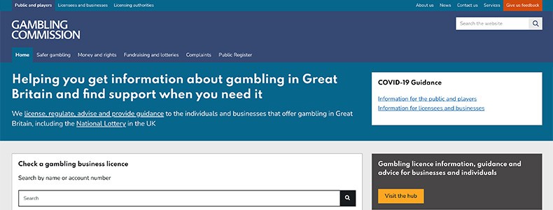 Gambling Commission lisenssi