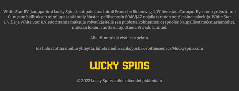 Lucky Spins tiedot